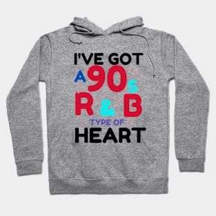 Funny r&b Music Lover Gift Idea 90s designs  vintage retro 2024 Hoodie